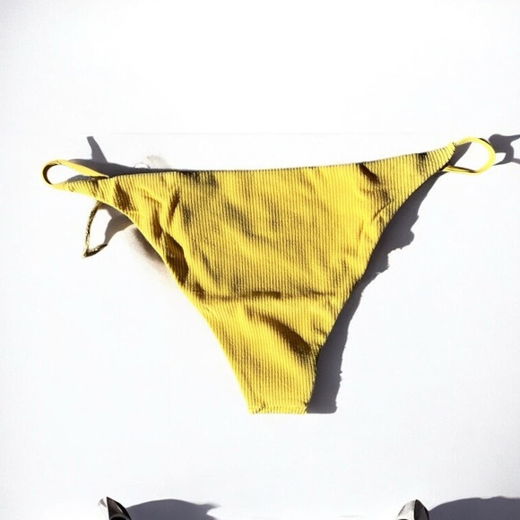 🌻NEW w.Tags Free People x Toast Signature Stitch Ribbed Bottom in Sunset XL - Picture 7 of 14